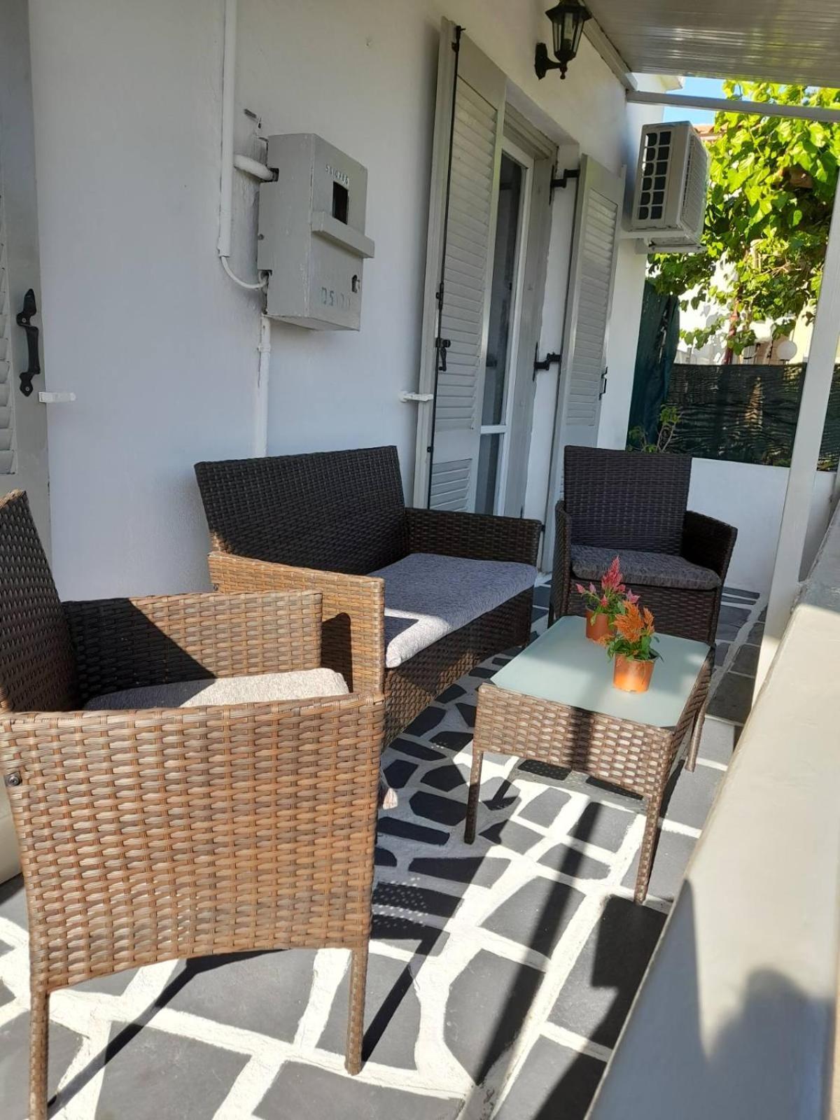 Victory'S House, 3Min Walk To Skala'S Sandy Beach 外观 照片